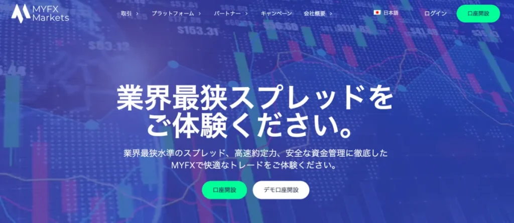 スキャルピングにおすすめの海外FX口座ランキング8位はMYFXMarketsのプロ口座